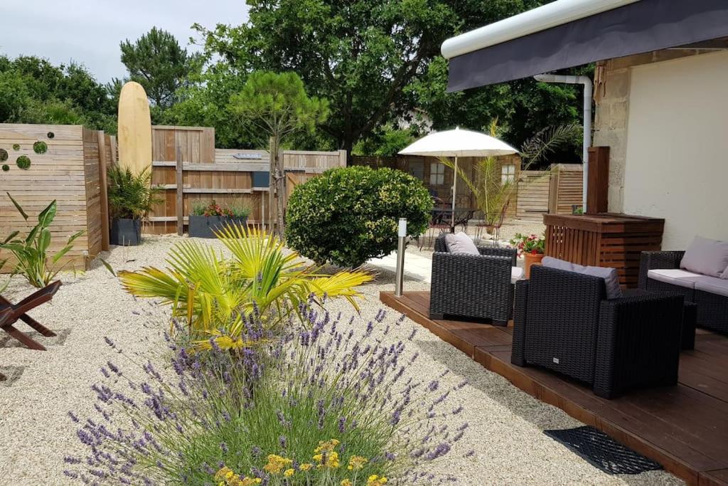 Le Chai De L'Ocean -Maison Plage A 300M - Jardin Terrasse Soulac-sur-Mer Kültér fotó